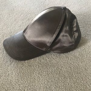 Francesca’s Satin Green Hat